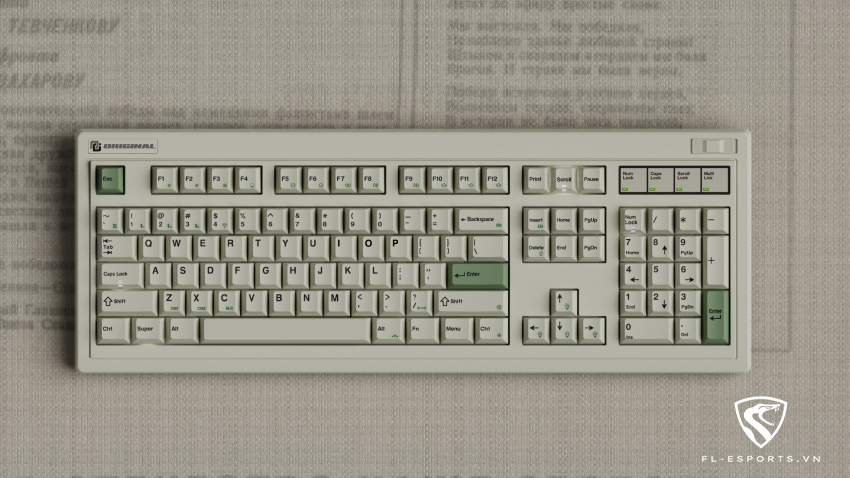 Bàn phím FL-Esports OG104 Retro