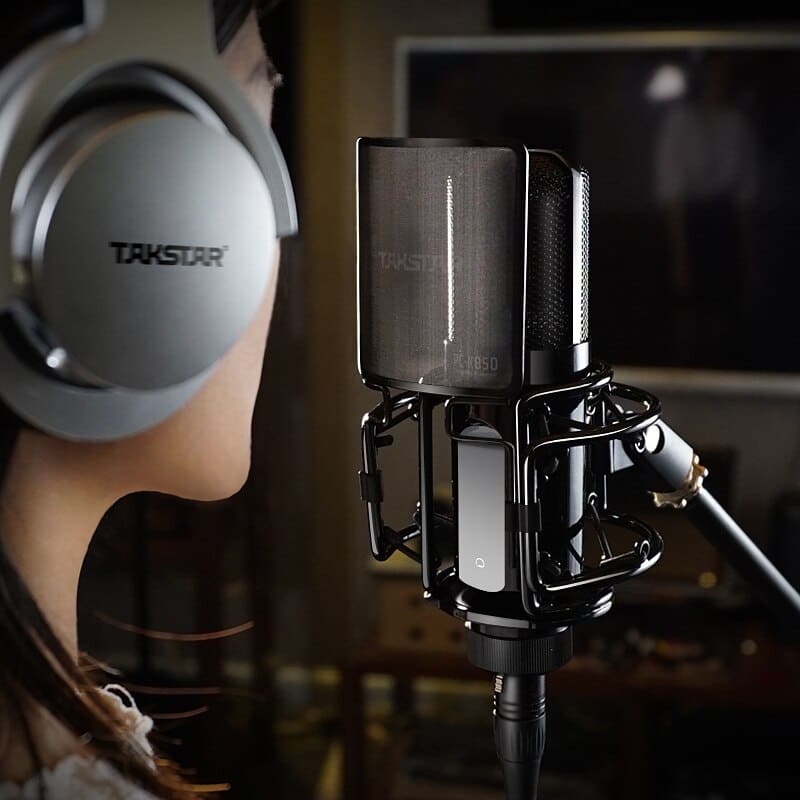 Micro thu âm Takstar PC-K850 - Tặng kèm Project thu âm 300k - thesol.com.vn – Cung cấp thiết bị THU ÂM & LIVESTREAM– Phòng thu âm chuyên nghiệp – SOL Studio