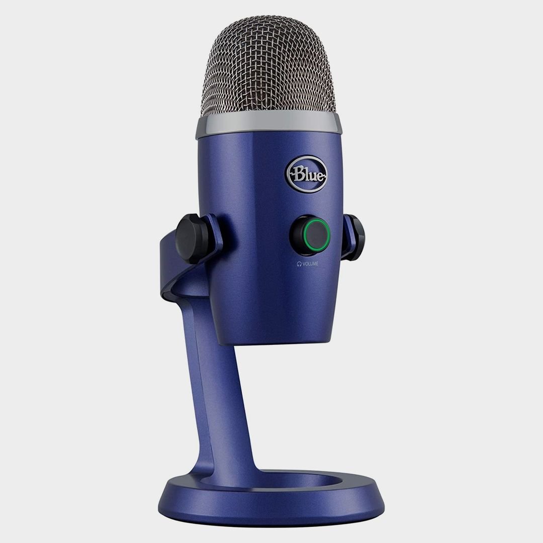 Micro thu âm BLUE YETI NANO blue USB - Condenser Microphone